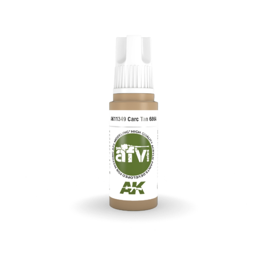 AK11349 3RD. AFV SERIES – CARC TAN 686A – F.S. 33446 17ml colore acrilico per modellismo