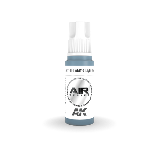 AK11916 3RD. AMT-7 LIGHT BLUE 17ml colore acrilico per modellismo