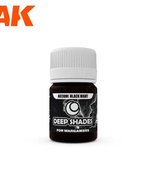 AK13001 BLACK NIGHT 30ml  DEEP SHADES AK INTERACTIVE
