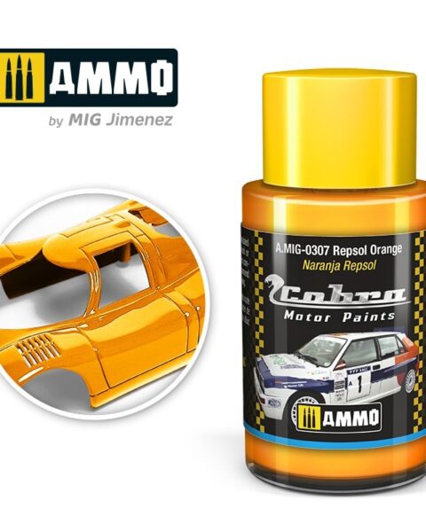 AMIG0307 Repsol Orange  - Cobra Motor paint Ammo of Mig 30ml atossico