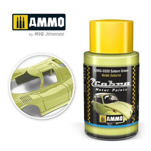 AMIG0320 Saturn Green- Cobra Motor paint Ammo of Mig 30ml atossico