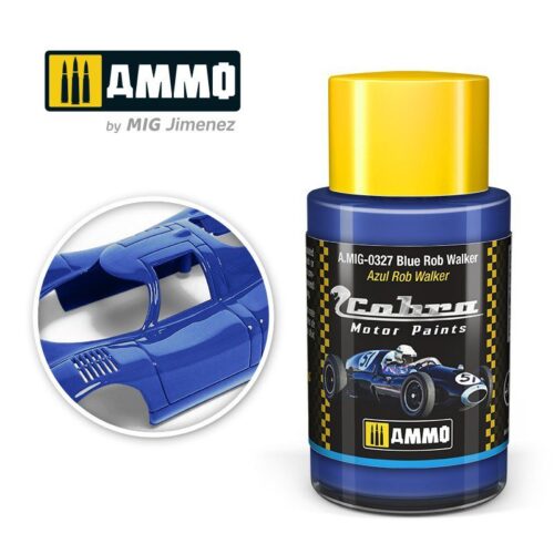 AMIG0327 Blue Rob Walker – Cobra Motor paint Ammo of Mig 30ml atossico