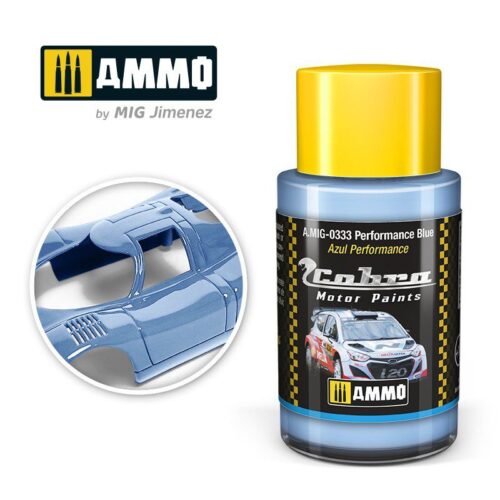 AMIG0333 Performance Blue – Cobra Motor paint Ammo of Mig 30ml atossico