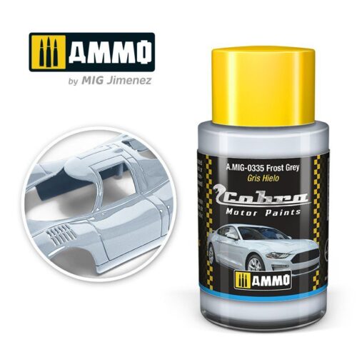 AMIG0335 Frost Grey – Cobra Motor paint Ammo of Mig 30ml atossico