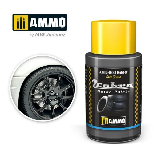 AMIG0338 Rubber – Cobra Motor paint Ammo of Mig 30ml atossico