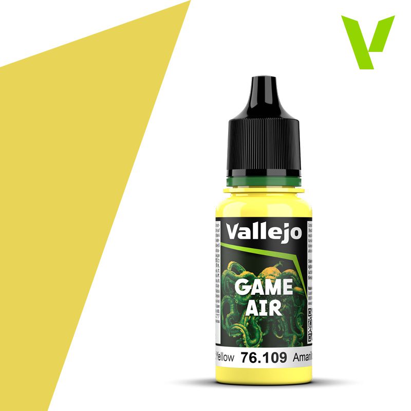 76109 Vallejo NEW GAME AIR - Toxic Yellow - 18ml