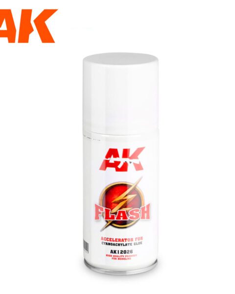 AK12026 FLASH – ACCELERATORE PER COLLA CIANOACRILATA AK INTERACTIVE
