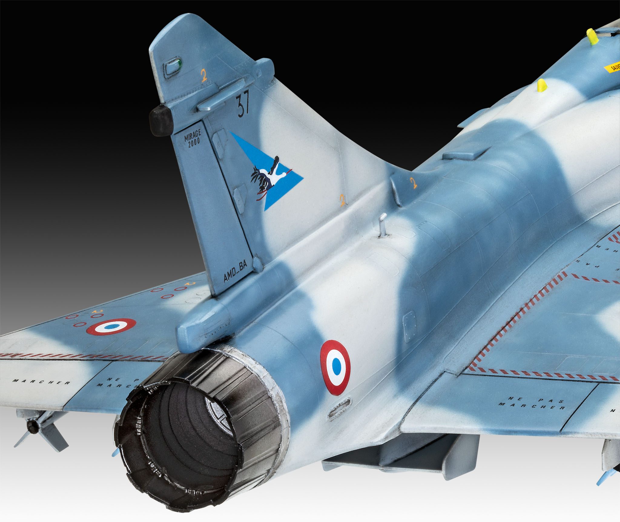 03813 Dassault Mirage 2000C scala 1:48 Revell + COLLA OMAGGIO - immagine 4