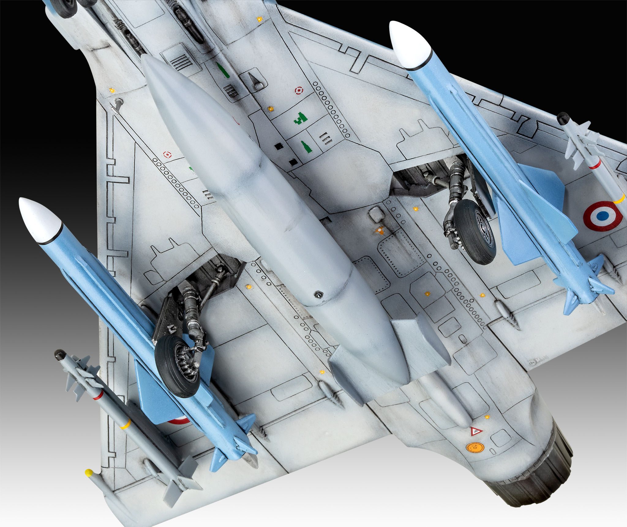 03813 Dassault Mirage 2000C scala 1:48 Revell + COLLA OMAGGIO - immagine 5