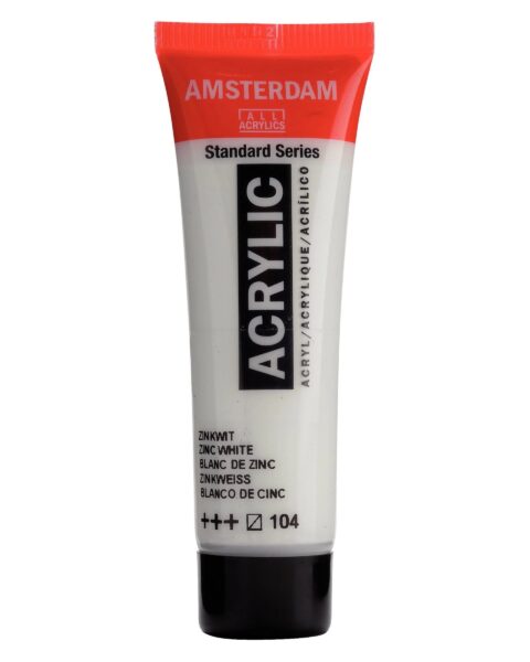 104 BIANCO ZINCO ROYAL TALENS Colore Acrilico Amsterdam 20ml.