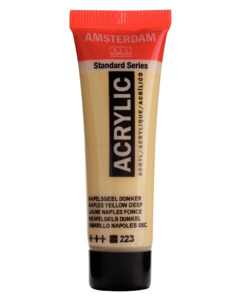 223 NAPLES YELLOW DEEP - ROYAL TALENS Colore Acrilico Amsterdam 20ml.
