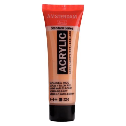 224 NAPLES YELLOW RED  – ROYAL TALENS Colore Acrilico Amsterdam 20ml.