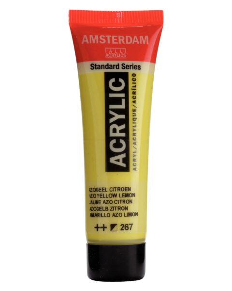 267 AZO YELLOW LEMON - ROYAL TALENS Colore Acrilico Amsterdam 20ml.