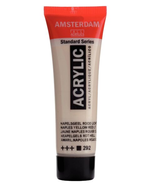 292 NAPLES YELLOW RED LIGHT - ROYAL TALENS Colore Acrilico Amsterdam 20ml.