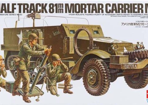 35083 M21 Mortar Carrier scala 1:35 TAMIYA