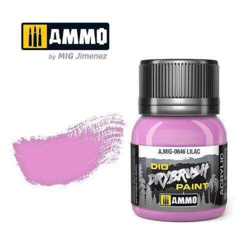 646 LILAC Ammo Mig Drybrush Paint 40ml
