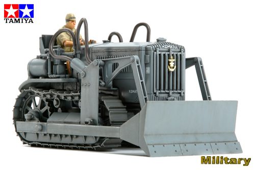 32565 Japanese Navy Komatsu G40 Bulldozer scala 1:48 TAMIYA