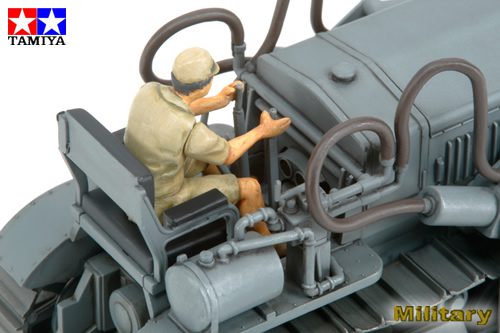 32565 Japanese Navy Komatsu G40 Bulldozer scala 1:48 TAMIYA - immagine 3