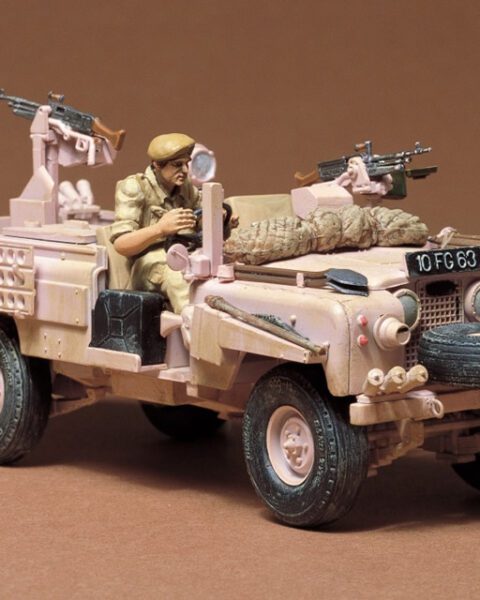 35076 British S.A.S. Land Rover Pink Panther  scala 1:35 TAMIYA