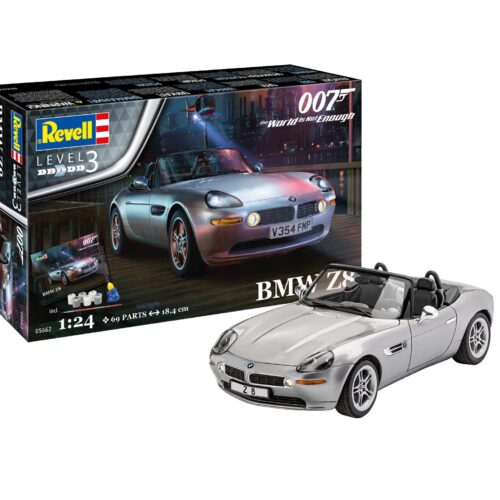 05662 – BMW Z8 (James Bond 007) “Il mondo non basta” scala 1:24 REVELL