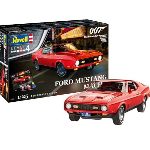 05664 – Ford Mustang Mach 1 (James Bond 007) “I diamanti sono per sempre” scala 1:25 REVELL