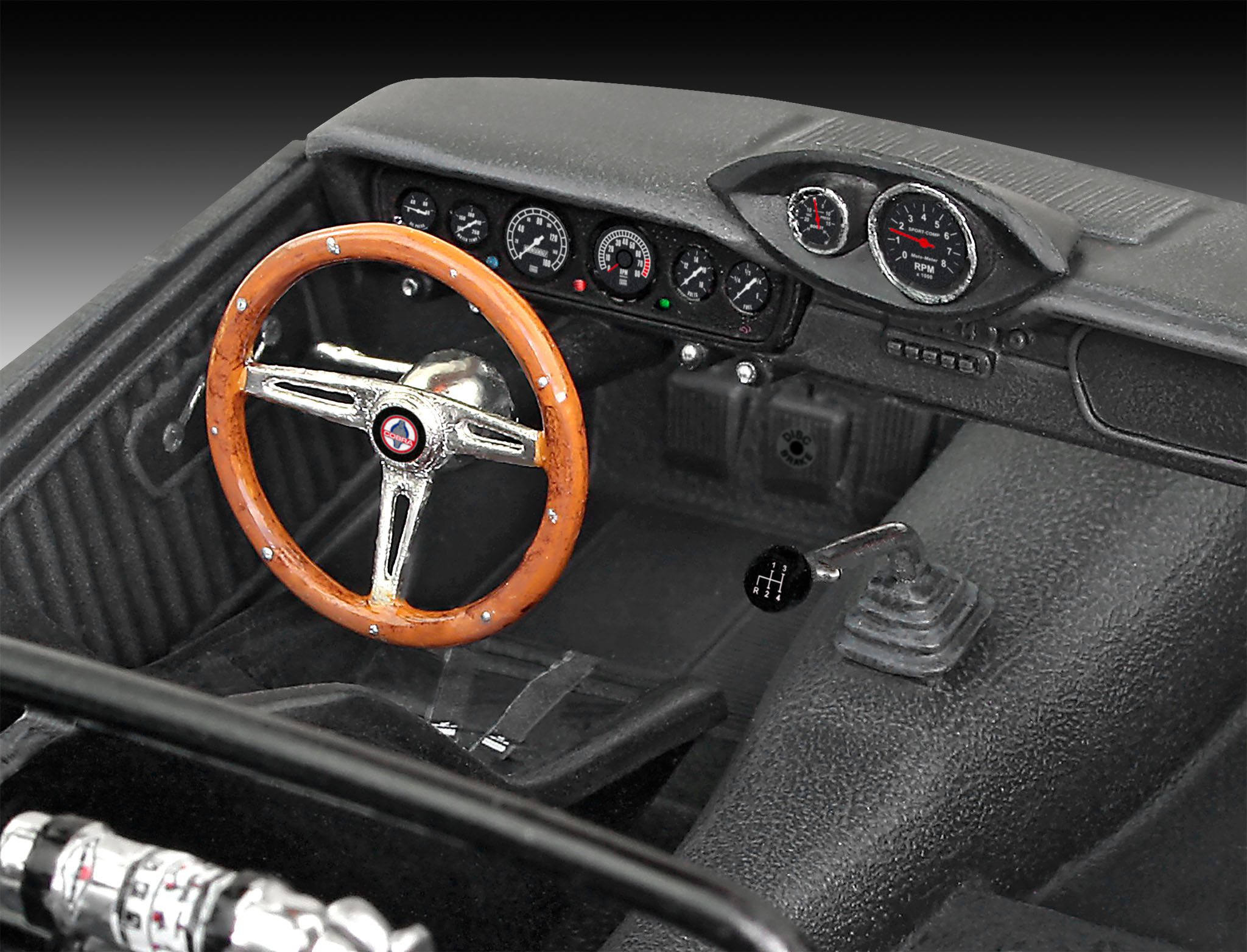 66 Shelby® GT 350 R™ scala 1:24 REVELL 07716 + COLLA OMAGGIO - immagine 6