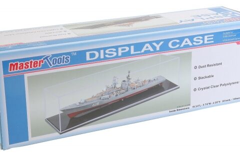 TR 09801 VETRINA IN PLASTICA 501x149x121 mm per Modellismo