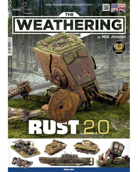 AMIG4537 THE WEATHERING MAGAZINE 38 - Rust 2.0 (testo in inglese)  AMMO MIG