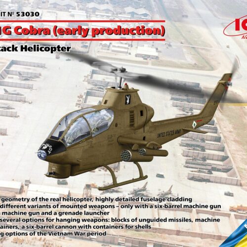 53030 – AH-1G Cobra (early production) scala 1:35 ICM