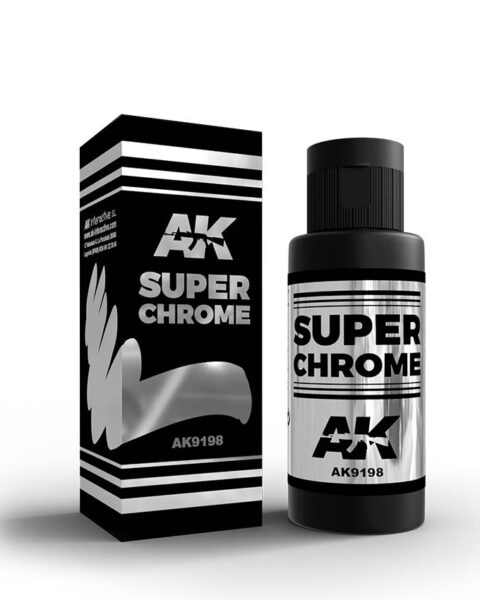 AK9198 SUPER CHROME 60ml AK INTERACTIVE