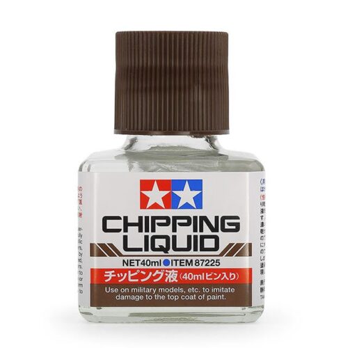 Chipping Liquid – Liquido per effetti scheggiature (40 ml) TAMIYA 87225