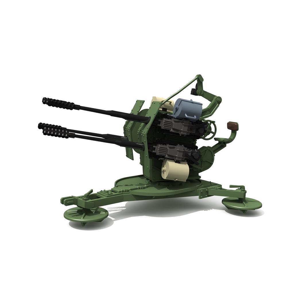 3cm Flakvierling 103/38 scala 1:35 DAS WERK DW35004 - immagine 3