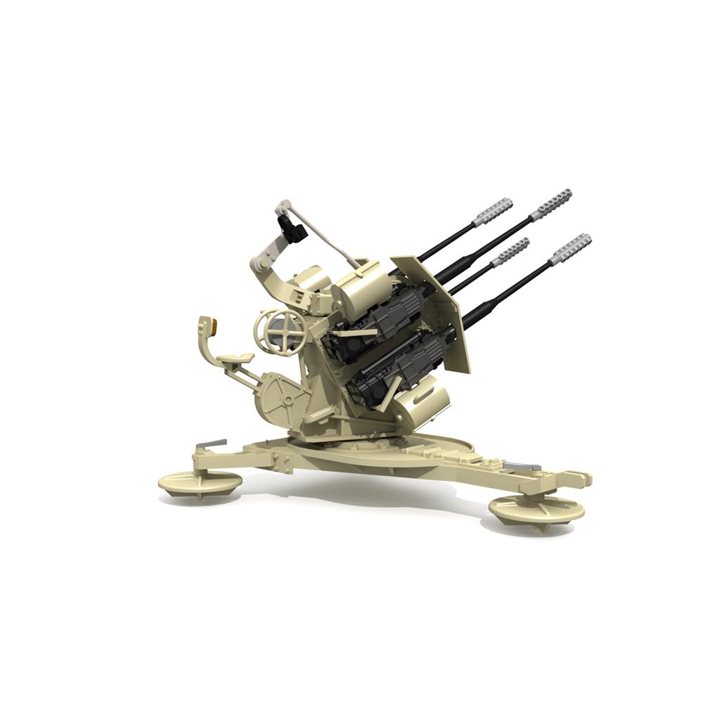 3cm Flakvierling 103/38 scala 1:35 DAS WERK DW35004 - immagine 4