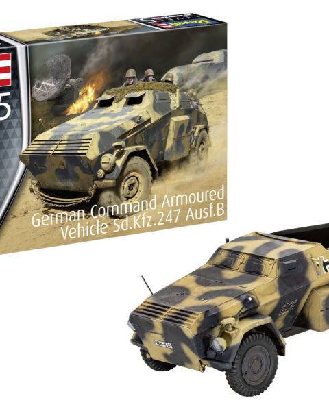 03335 German Command Armoured Vehicle Sd.Kfz.247 Ausf.B scala 1:35 Revell