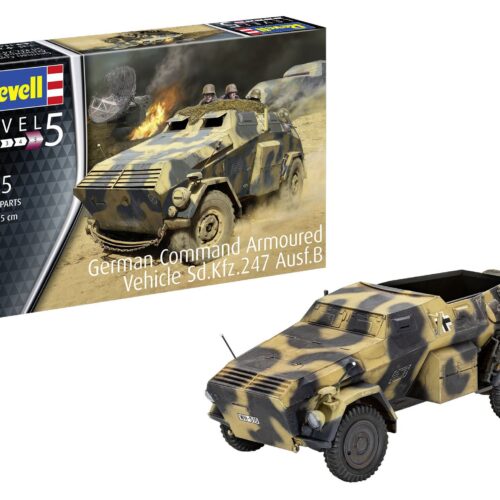 03335 German Command Armoured Vehicle Sd.Kfz.247 Ausf.B scala 1:35 Revell