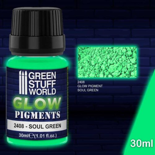 2408 – Pigmenti Luminescenti – SOUL GREEN – GREEN STUFF WORLD