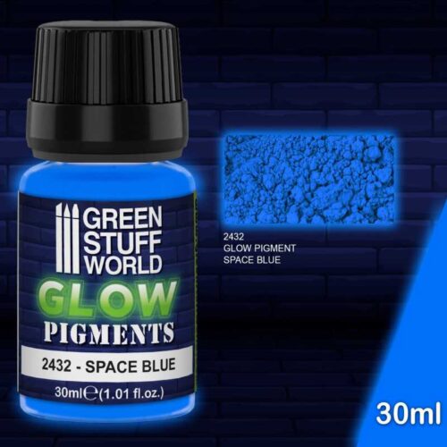 2432 – Pigmenti Luminescenti – SPACE BLUE – GREEN STUFF WORLD