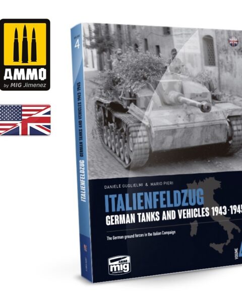 AMIG6267 ITALIENFELDZUG – German Tanks and Vehicles 1943-1945 Vol. 4 (English) - AMMO MIG