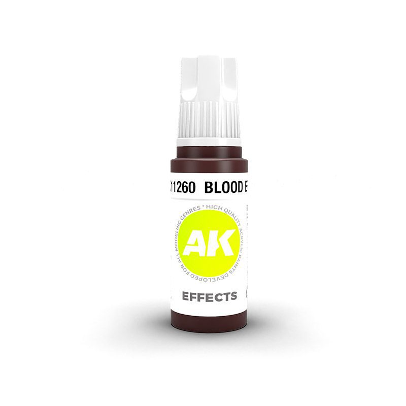 AK11260 3RD. EFFETTI - BLOOD EFFECT - 17ml colore acrilico per modellismo