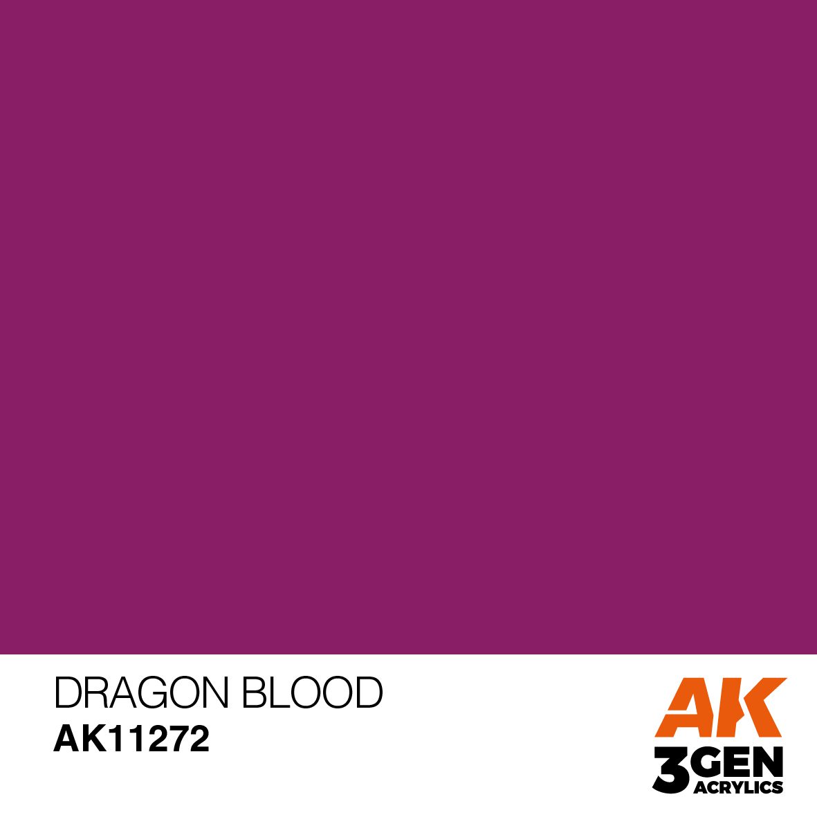 AK11272 3RD. COLOR PUNCH - DRAGON BLOOD - 17ml colore acrilico per modellismo - immagine 2