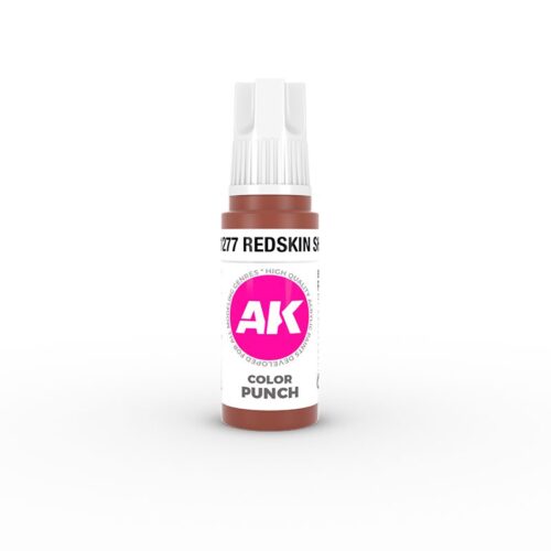 AK11277 3RD. COLOR PUNCH – REDSKIN SHADOW – 17ml colore acrilico per modellismo