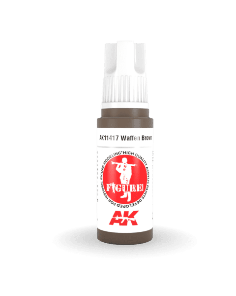 AK11417 3RD. FIGURE SERIES - WAFFEN BROWN - 17ml colore acrilico per modellismo