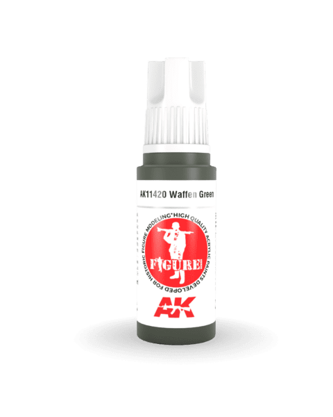 AK11420 3RD. FIGURE SERIES - WAFFEN GREEN - 17ml colore acrilico per modellismo