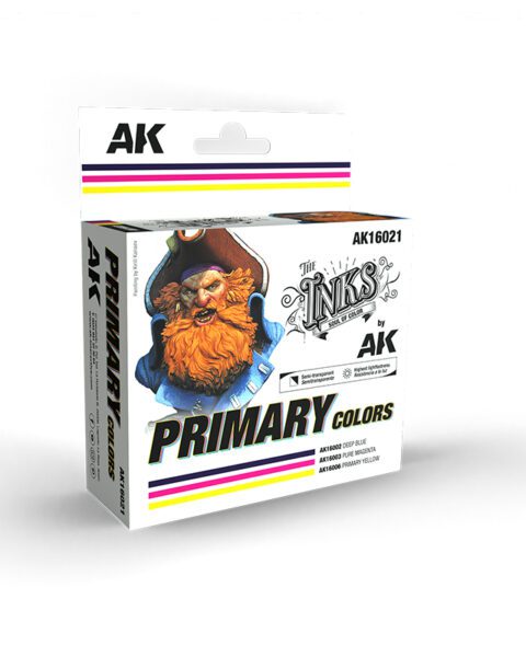 AK16021 PRIMARY COLORS – INK SET INTERACTIVE