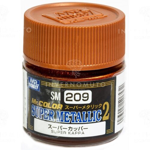 SM209 Gunze Super Metallic 2 Super Kappa Copper Mr.Hobby colore modellismo