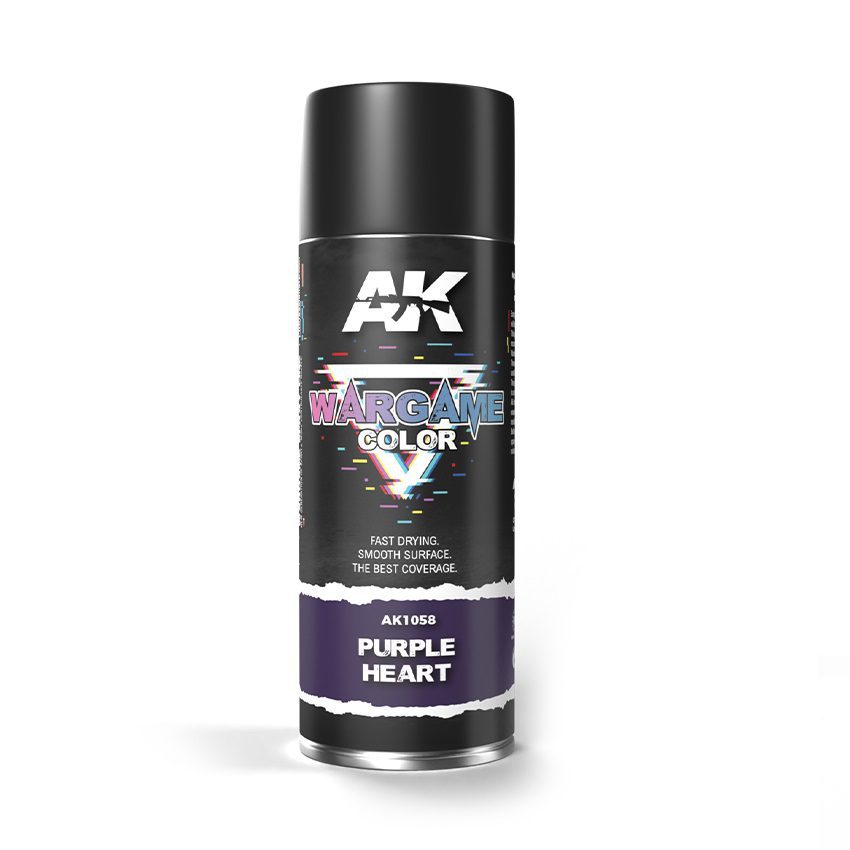 AK1058 COLOR SPRAY PURPLE HEART - 400ml AK INTERACTIVE