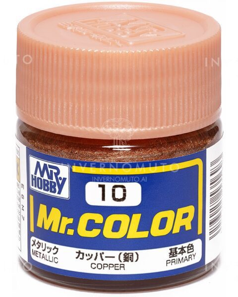 C-010 Gunze Lacquer smalto METALLICO LUCIDO | PRIMARIO 10ml colore modellismo