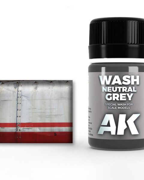 AK677 NEUTRAL GREY WASH 35ml AK INTERACTIVE