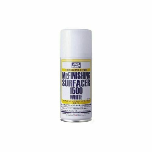 B529 PRIMER Surfacer 1500 White Spray 170ml gunze