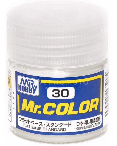 C-030 Gunze Lacquer smalto FLAT BASE/BASE OPACA | OPACO | ADDITIVO OPACIZZANTE | 10ml colore modellismo